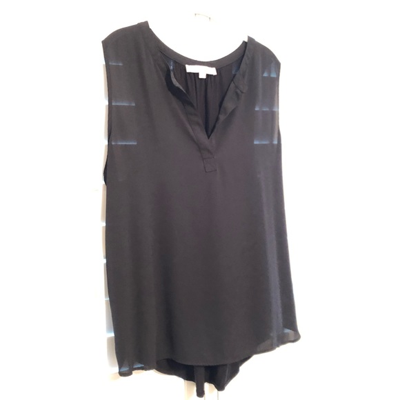 LOFT Tops - LOFT black flowy tank (XL)